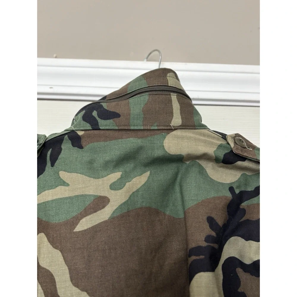 NEW USGI M-65 Cold Weather Coat Woodland Camo XL Regular Stock# 8415-01-099-7841